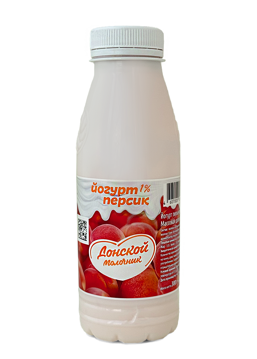 Йогурт со вкусом персика «Донской молочник»
